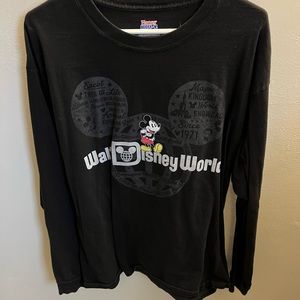 Walt Disney World Mickey Mouse Long Sleeve Shirt Size XL